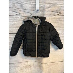 Cat & Jack hooded Puffer Jacket With Fleece lining 18M